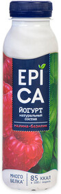 Йогурт Epica питьевой малина базилик 2.5% 260 г