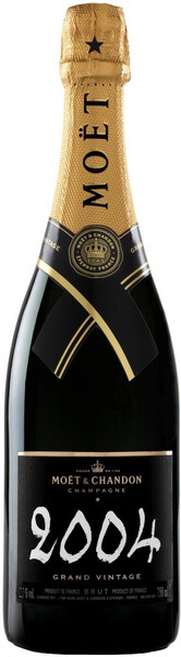 Шампанское белое брют «Moet & Chandon Grand Vintage» 2004 г., 0.75 л