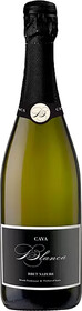 Игристое вино Cava Blanca Blanco Brut Nature, 0.75 л