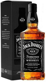 Виски Jack Daniels № 7 Tennessee 1 л в коробке