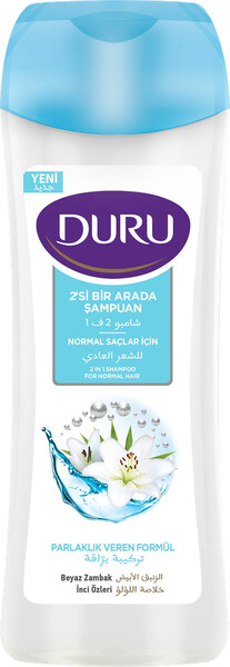 Шампунь для нормальных волос DURU с экстрактом белой лилии, 600мл