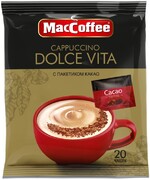Кофейный напиток Капучино Дольче Вита MacCoffee с какао 24г