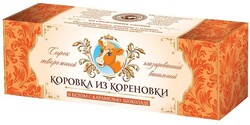 Сырок глазированный Коровка из Кореновки в белом с карамелью шоколаде 23% 50г