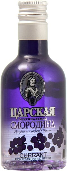 Настойка горькая Царская Оригинальная смородина 38% 0,05л (Россия)