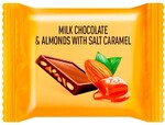 Шоколад порционный O'Zera Milk&Almonds молочный с соленой  карамелью 1.2 кг