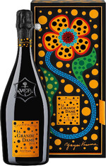 Шампанское белое брют «Veuve Clicquot La Grande Dame Limited Edition Design by Yayoi Kusama» 2012 г., в подарочной упаковке, 0.75 л