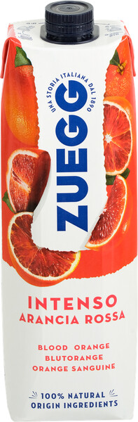 Напиток сокосодержащий ZUEGG Красный апельсин, 1л