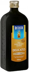 Масло De Cecco оливковое DELICATO нерафинированное высшего качества т.м.0,75л