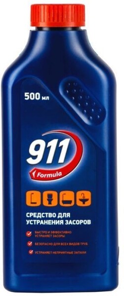 911 / Средство для устранения засоров 911