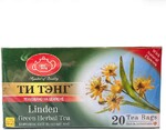Чай Tea Tang липа зеленый 20 пак., картон