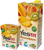 Нектар YESTA Мультифрукт 200 мл., тетра-пак