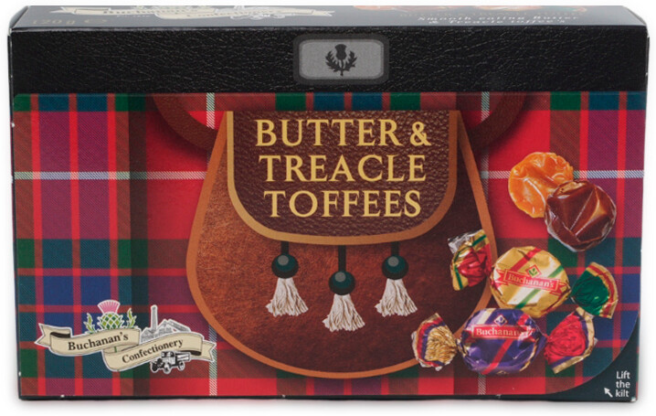 Ирис сливочный Buchanan's и ирис со вкусом патоки 120г, Великобритания