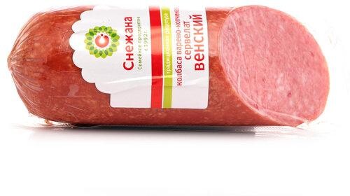 Колбаса Снежана сервелат Венский в/к, 800 гр., в/у