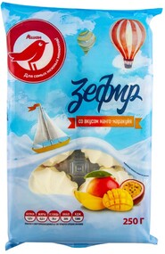 Зефир АШАН Красная птица манко и маракуйя, 250 г