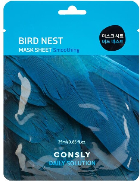 Маска тканевая для лица CONSLY с экстрактом ласточкиного гнезда, 25 мл