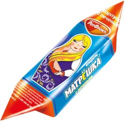 Конфеты Рот Фронт Матрёшка с печеньем, 1 кг