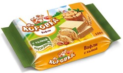 Вафли «Коровка» с халвой, 150 г
