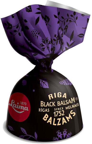 Laima Шоколадные конфеты с кремом из Рижского Черного бальзама со вкусом черной смородины, 1 кг.