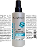 Спрей для волос Compliment с эффектом керапластики Hyaluron Filler Гиалуроновое заполнение, 200 мл