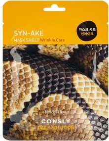 Маска тканевая для лица CONSLY с пептидом Syn-ake, 25 мл