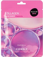 Маска тканевая для лица CONSLY с гидролизованным морским коллагеном, 25 мл