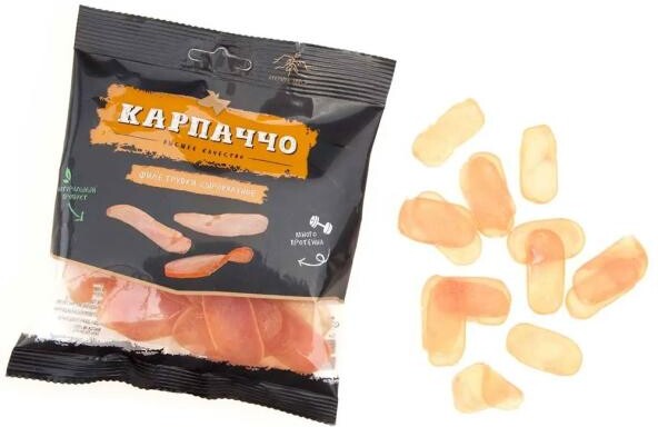 Карпаччо сыровяленое «Сава» из мяса курицы, 50 г