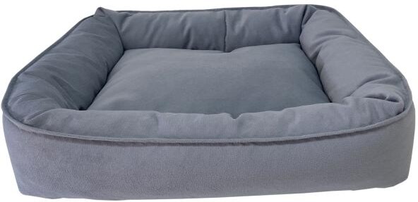 Лежак для домашних животных HOMEPET Карамель Микровелюр, 50х45х15 см