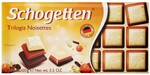 Шоколад Schogetten белый Трилогия с орехом 100 г