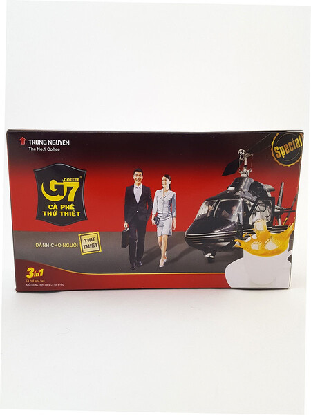 Вьетнамский растворимый кофе G7 3 в 1 (21 пакетик по 16 г), TRUNG NGUYEN