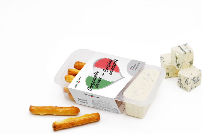 Крем-сыр Горгонзола с гриссини Say Cheese 55г