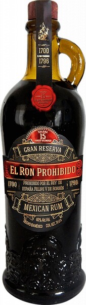 Ром «Prohibido Gran Reserva Ron Prohibido», 0.7 л