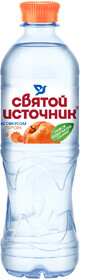 Вода питьевая Святой Источник со вкусом персика 0.5л