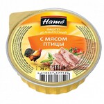 Паштет Hame деликатесный из мяса птицы, 75 гр., ламистер