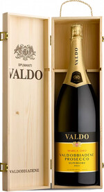 Игристое вино Valdo Marca Oro Prosecco di Valdobbiadene Superiore DOCG (gift box) 3 л