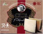 Сыр твердый Депардье рекомендует Manchego Gran Reserva (Мангчега Гран Резерва) 24 месяца 45% 250 г