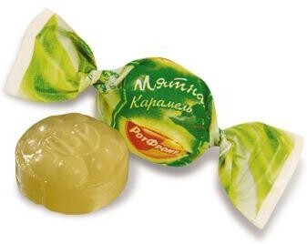 Карамель Рот Фронт мятная, вес