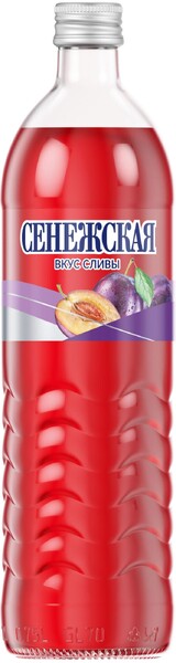 Напиток газированный «Сенежская» фруктовая со вкусом сливы, 750 мл