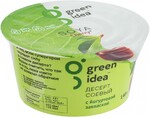 Десерт соевый Green Idea с йогуртовой закваской и соком вишни 140 г