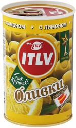 Оливки ITLV с лимоном 300г