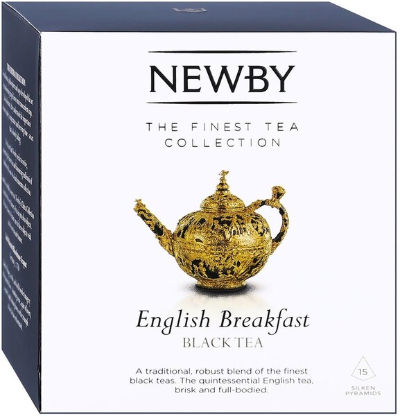 Чай черный Newby Английский завтрак в пирамидках 15*2,5г