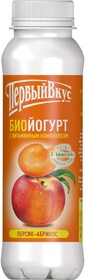 Биойогурт «Первый вкус» Персик-абрикос 2,5%, 270 г