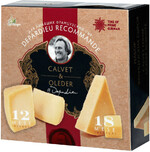 Набор Французский твердых сыров Депардье рекомендует Calvet Ferme 50% и Oleder Robuste 45% 2 куска по 250 г