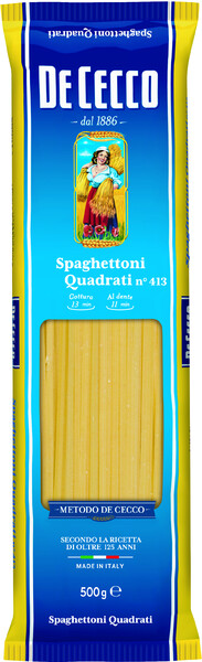 Спагетти De Cecco Спагеттони квадратные № 413, 500 г