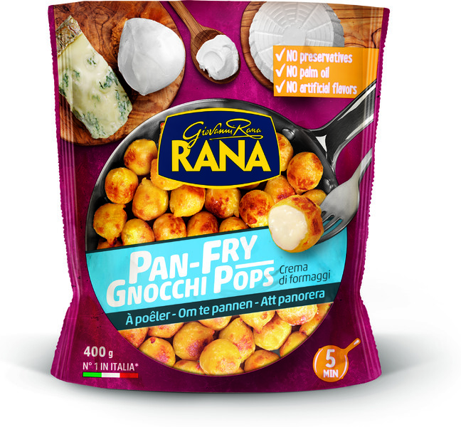 Ньокки G.RANA Четыре сыра для жарки, 400 г X 1 штука