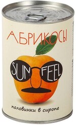 Абрикосы половинки в сиропе SUNFEEL 850 мл., ж/б