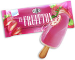 Мороженое Le Fruitton Эскимо молочное с клубникой в клубничной глазури 2.5% 60г
