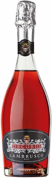 Вино розовое полусладкое «Lambrusco dell’Emilia Decordi Rosato», 0.75 л