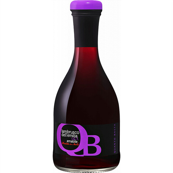 Игристое вино красное полусладкое 