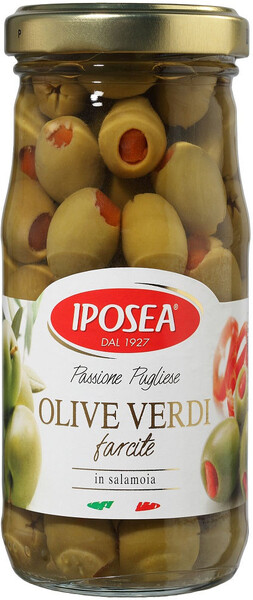 Оливки Iposea с перцем 290 г