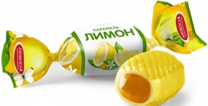 Карамель Азовская КФ дюшес, 250 гр., флоу-пак